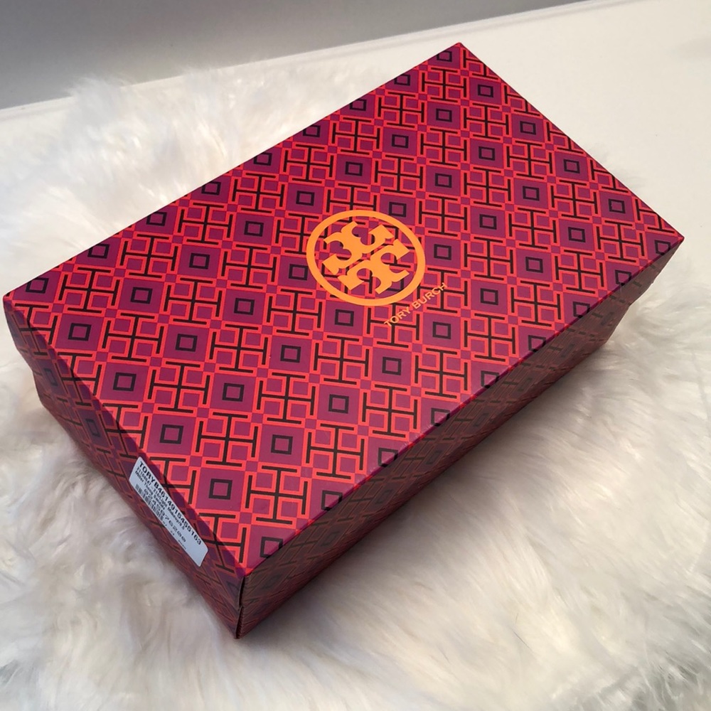 Tory Burch Empty Display Standard Shoe Box Staging